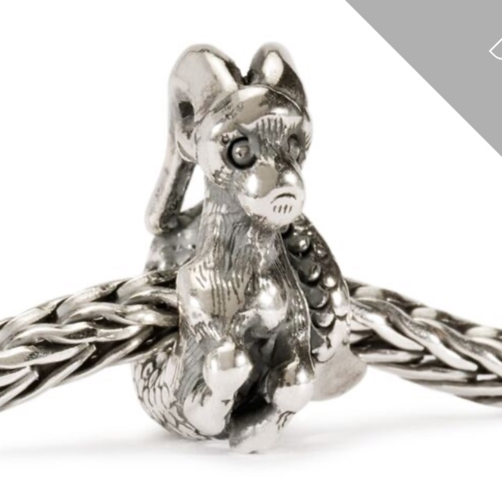 Authentic Sterling Silver Trollbeads Capricorn